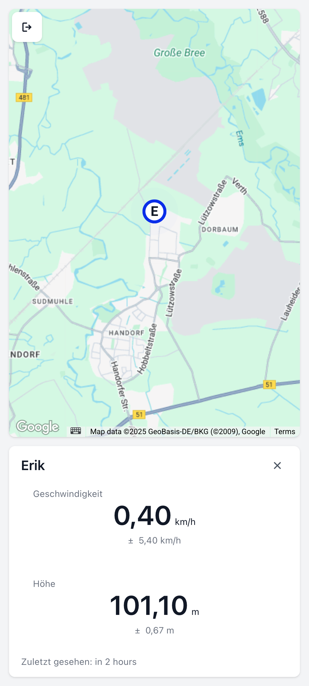 Eine App zur Echtzeit-Standortfreigabe, die für Aktivitäten wie Rennradfahren entwickelt wurde. Lassen Sie Ihre Freunde Ihre Live-Position, Geschwindigkeit und Höhe während der Fahrt verfolgen, so dass sie Ihnen ganz einfach folgen und Sie anfeuern können.